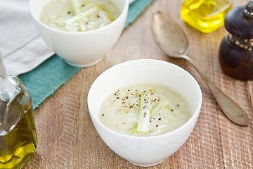 Image showing Celery and Cauliflower soup