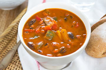 Image showing Minestrone soup