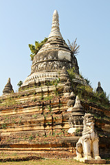 Image showing Pagoda in Mandalay,Burma