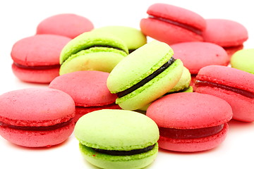 Image showing Macaroon closeup.