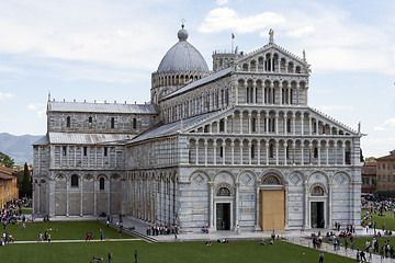 Image showing View of Piazza dei Miracoli Pisa