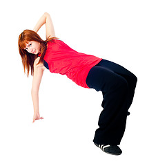 Image showing Pretty hip-hop dancer