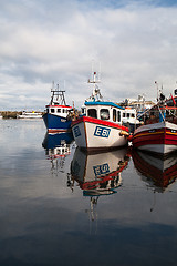 Image showing Scarborough harbor