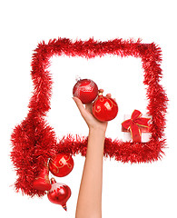 Image showing Christmas Frame