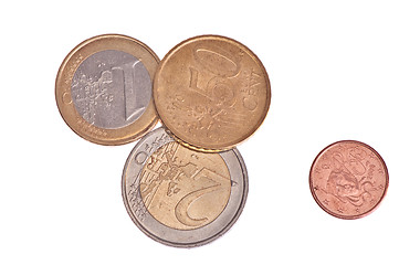 Image showing euro money for buying some goods