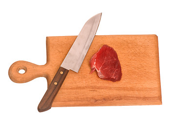 Image showing Slices of the meat