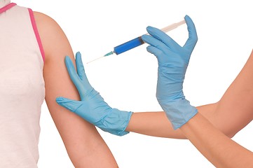 Image showing vaccination