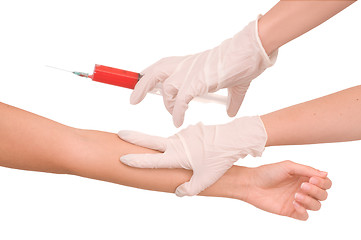 Image showing vaccination