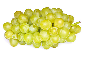 Image showing Bunch of refreshment green grape