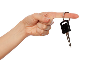 Image showing Key for car