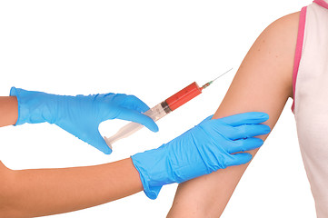 Image showing vaccination