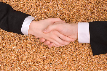 Image showing handshake as a symbol of agreement