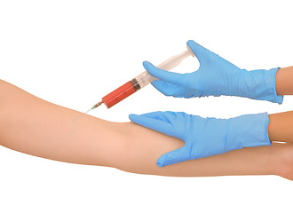 Image showing vaccination