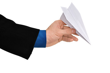 Image showing paper plane