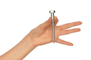 Image showing industrial screw