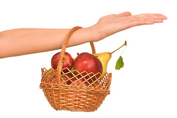 Image showing fruit basket