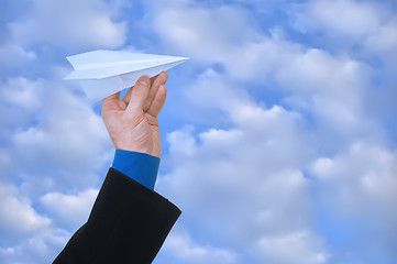 Image showing paper plane