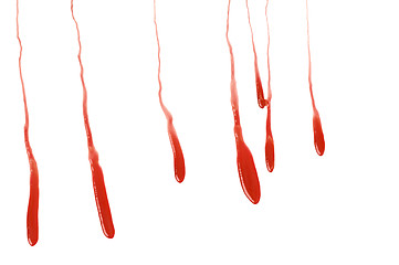 Image showing generated blood spots on the floor in hospital