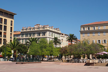 Image showing Ajaccio august 2012, city center.