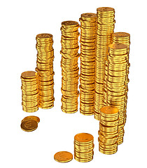 Image showing coins euro money