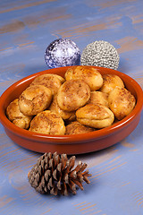 Image showing Greek Christmas cookies