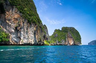 Image showing island and sea 