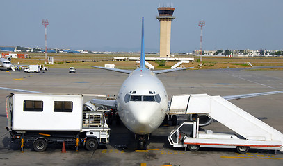 Image showing Plane at airport