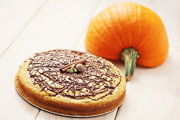 Image showing pumpkin pie