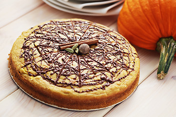 Image showing pumpkin pie