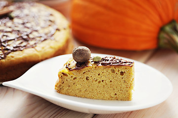 Image showing pumpkin pie