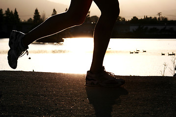 Image showing Running Woman