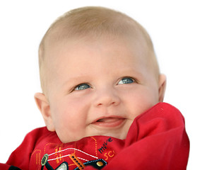 Image showing Happy baby boy