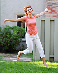 Image showing Happy woman