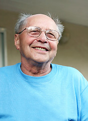 Image showing Happy grandfather