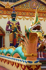 Image showing Thai Temple Statues