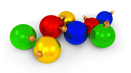 Image showing Cristmas balls