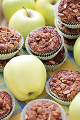 Image showing apple muffins