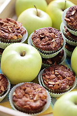 Image showing apple muffins