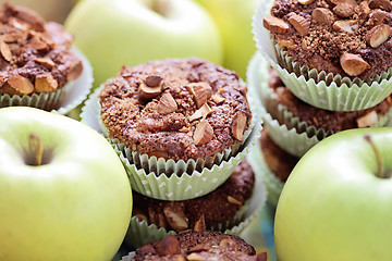 Image showing apple muffins