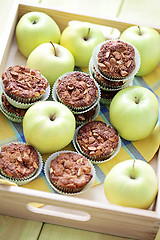 Image showing apple muffins