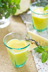 Image showing Pineapple and Guava smoothie 