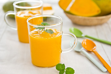 Image showing Mango smoothie