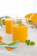 Image showing Mango smoothie