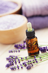 Image showing lavender aromatherapy