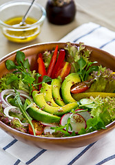 Image showing Avocado salad