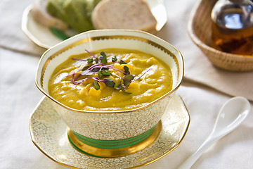 Image showing Corn soup