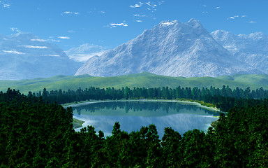 Image showing Big Mountains