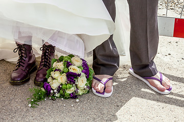 Image showing Purple Shoes