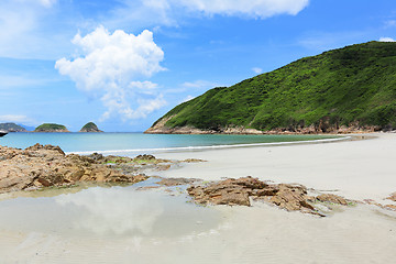 Image showing beach in Hong Kong