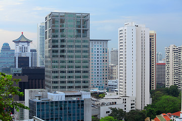 Image showing buildings at Singapore